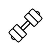 Dumbbell Icon Vector Design Template