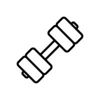 Dumbbell Icon Vector Design Template