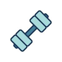 Dumbbell Icon Vector Design Template