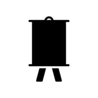 easel icon symbol vector template