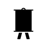 easel icon symbol vector template