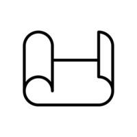 canvas icon symbol vector template