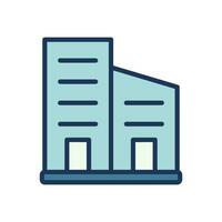 building icon symbol vector template