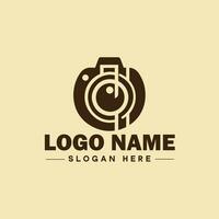 photography logo icon studio photographer photo Company brand logotype modern logo template editable vector