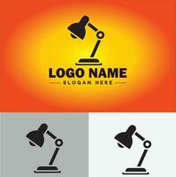 Lamp Logo bulb Light icon Company brand business logo template editable vector