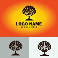 lámpara logo bulbo ligero icono empresa marca negocio logo modelo editable vector