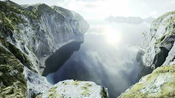 Panoramic View Of The Traelanipan Cliff video