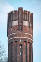 histórico wasserturm en lueneburgo, Alemania foto