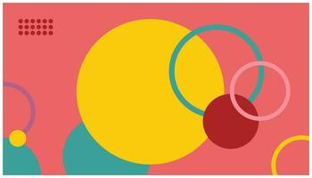 Abstract colorful background with circles. Vector illustration. Eps 10 file. background design elements.