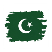 AI generated Pakistani Flag Illustration For Independence Day, Resolution Day, Pakistan Day png