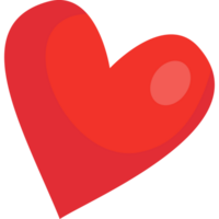 Red the  heart png