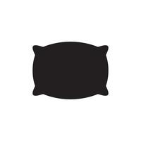 Pillow icon, logo isolated on white background vector