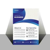 Free vector business flyer template