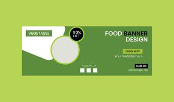 web banner design vector