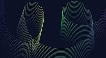 Abstract futuristic background line wave vector