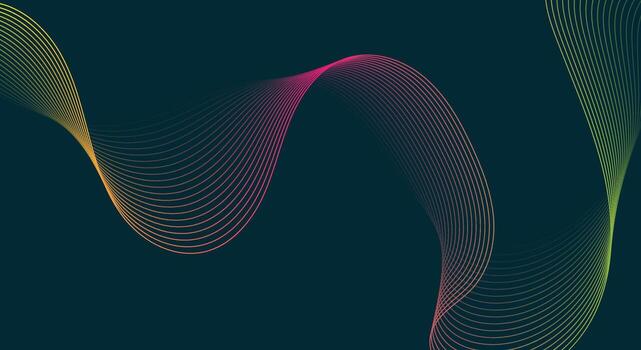 resumen antecedentes línea ola vector