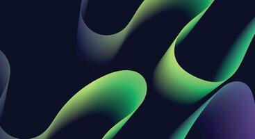 Abstract Background wavy colorful vector