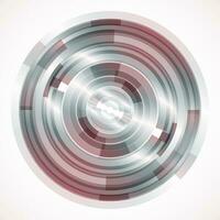 Geometric frame from circles, vector abstract background, wallpaper