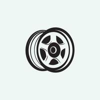 Tire Logo Design. Automotive, Car Showroom, Car Dealer Logo wheel Design vector