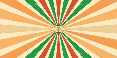 Retro background with rays or. Retro sunburst or sunburst background. vector