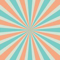 Retro background with rays or. Retro sunburst or sunburst background. vector
