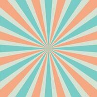 Retro background with rays or. Retro sunburst or sunburst background. vector