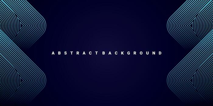 futurista resumen antecedentes. geométrico circulo línea diseño. moderno azul líneas modelo antecedentes. azul antecedentes vector