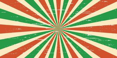 Retro background with rays or. Retro sunburst or sunburst background. vector