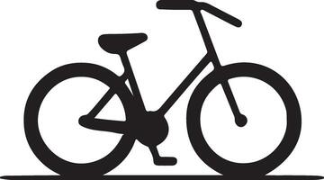 bicycle icon on white background vector