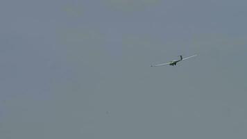 Glider non-motorized aircraft video