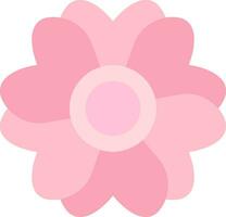 sakura plano icono vector