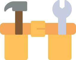 Work Belt Flat Icon vector