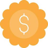 Cost Flat Icon vector