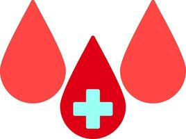 Blood Flat Icon vector