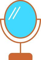 Mirror Flat Icon vector