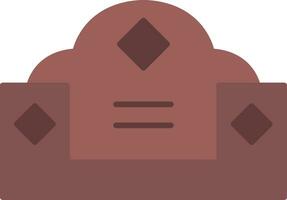 Couch Flat Icon vector