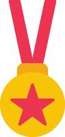 Medal Flat Icon vector