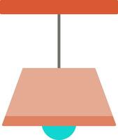 Ceiling Lamp Flat Icon vector