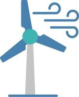 Windmills Flat Icon vector