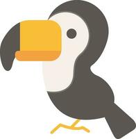 Toucan Flat Icon vector