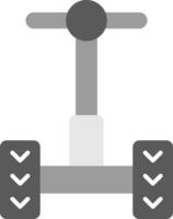 Segway Flat Icon vector