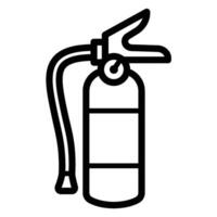 fire extinguisher icon for graphic and web design vector