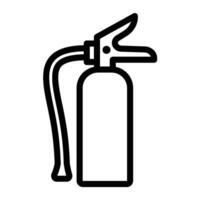 fire extinguisher icon for graphic and web design vector