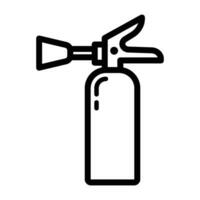 fire extinguisher icon for graphic and web design vector