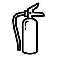 fire extinguisher icon for graphic and web design vector