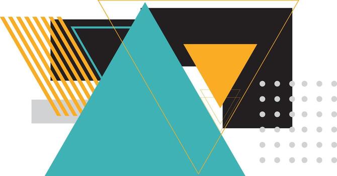 geométrico resumen memphis forma vector elemento