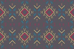 Native pattern american tribal indian ornament pattern geometric ethnic textile texture tribal aztec pattern navajo mexican fabric seamless Vector decoration fashion