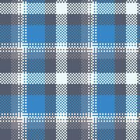 Plaid Pattern Seamless. Traditional Scottish Checkered Background. Flannel Shirt Tartan Patterns. Trendy Tiles for Wallpapers. vector