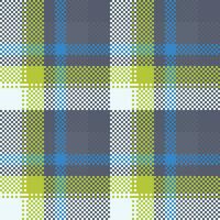 Plaid Pattern Seamless. Traditional Scottish Checkered Background. for Shirt Printing,clothes, Dresses, Tablecloths, Blankets, Bedding, Paper,quilt,fabric and Other Textile Products. vector