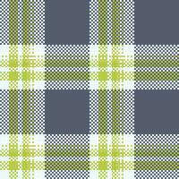 Plaid Patterns Seamless. Checker Pattern Traditional Scottish Woven Fabric. Lumberjack Shirt Flannel Textile. Pattern Tile Swatch Included. vector